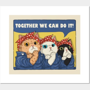Together We Can Do It Posters and Art